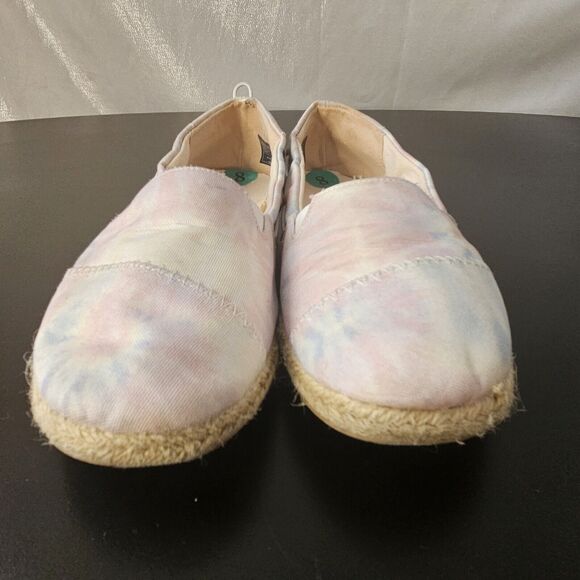Nautica Tie Dye Rudder Espadrille Flats Women’s Size 8 Pink - Picture 7 of 11